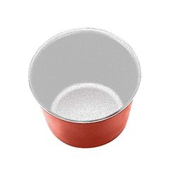Ibili puddingvorm Cupra 8 cm, aluminium, rood/zilver, 8 x 8 x 5 cm