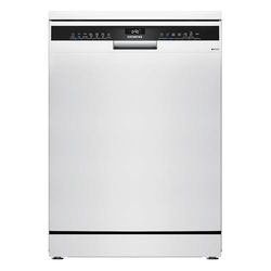 Siemens - Lavavajillas de libre instalación, iQ300, 60 cm, Home Connect, varioSpeed+, Blanco, SN23HW02ME