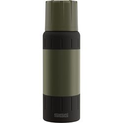 SIGG – Gourde Isotherme 0,5L – Alpine Star, avec Gobelet – 15h Chaud, 56h Froid – Compacte & Robuste – Étanche – Sans BPA – Avec Extra Grip Pour Outdoor, Camping & Randonnée – Acier Inoxydable – Vert