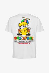 Valentino Rossi T-shirt Unlimited Collection 1997 WORLD TITLE (125cc),Man,Yellow,S