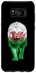 Coque pour Galaxy S8+ Drapeau du Pays de Galles UK Lion Pride Pays de Galles Cadeaux d'amour Souvenir du Pays de Galles