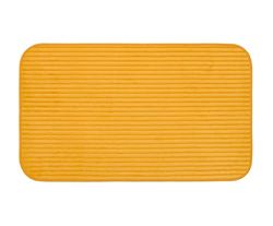 Gözze - Tapis de Bain doux antidérapant, 100% Polyester, 70 x 120 cm - Jaune (Maïs)