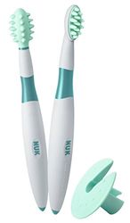 NUK 10256205 Conjunto de aprendizagem dentária, 2 peças