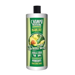 DONA FLORA - Shampooing Hydratant | Avocat & Argan | Pour des Cheveux Doux et Nourris | Formule Végétale Sans Parabènes Ni Sulfates | 1000ml