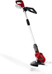 Einhell Aparador de bordo sem fios - GE-CT 18 Li Solo (18 V, largura de corte: 24 cm, tempo máximo. de execução 55 min, tempo de carregamento 40 min), cor vermelha, não inclui bateria nem carregador