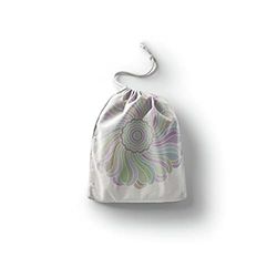 Bonamaison Printed Cotton Produce Bag with Drawstring, Reusable Grocery Bag, Biodegradable Eco-Friendly Bags, Travel Pouch, Sachet Bags, Shopping Bag, Eco Friendly, Foldable, Size: 12x15 Cm