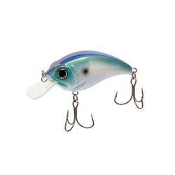 BILL LEWIS Lifelike SB-57 MDJ Series Squarebill Crankbait Leurre de pêche avec hameçons Triple poignée Mustad, Threadfin 2.0