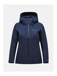 Peak Performance Taille X : Veste de Ski, Bleu foncé, m Homme