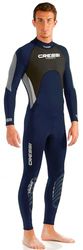 Cressi Morea Man Monopiece Wetsuit - 3 mm - All-In-One Wetsuit Premium Neoprene High Stretch for Man
