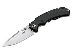 Bstinelli Knives R.E.D. Folder zakmes, G10, titanium, zwart, 20,1 cm