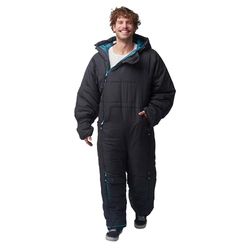 Selk'bag Saco de Dormir Original 6G, Blue Puffin tamaño Mediano, Unisex-Adult, Negro Light, L
