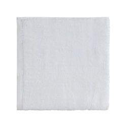 Essix Home Collection Drap de Bain Aqua Blanc - 90X170 - Toalla de baño Grande, Color Blanco