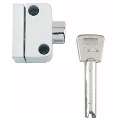 Yale V-8K102-2-2-WE Push Button Window Lock, witte afwerking, 2 stuks