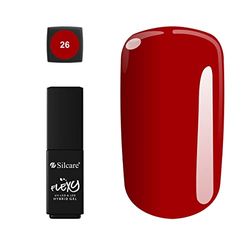 Silcare Flexy Hybrid Gel *26 4,5g, red