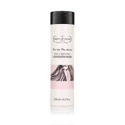 Percy & Reed Turn Up The Volume Volumising Conditioner - Adds Weightless Volume To Thin Fine Hair - Fuller and Thicker Hair. Free From Gluten, Silicones, Sulphates & Parabens. Heat Protection - 250ml