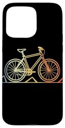 Cyclist Retro Mountain Bike Trail Riding Case for iPhone 15 Pro Max
