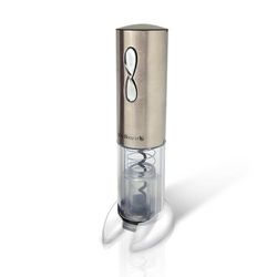 VoltShine Cavatappi elettrico con design ergonomico, ricarica USB, taglierina in alluminio, ideale per aprire bottiglie di vino senza sforzo.