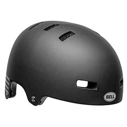 Bell Local BMX/Skate Helm 2023: Fasthouse Mat Zwart/Wit M 55-59cm