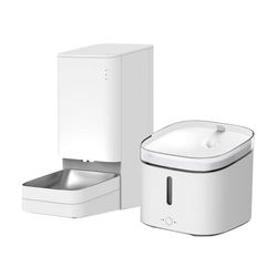 Xiaomi Smart Pet Food Feeder + Xiaomi Smart Pet Fountain - Comedero y Fuente automático para Perros y Gatos de pequeño y Mediano tamaño