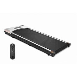 TechFit Tapis Roulant Elettrico Pieghevole Walkpad Silenzioso 2HP, 1–6Km/h, Display LED, Telecomando, 118x49x12.5cm, 1 Pezzo, Ideale Casa/Ufficio, Salvaspazio, Max 100Kg, Pronto All'Uso