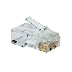 RJ45 Cat.5E 8-tråds kontakt (10 st) - perfekt för datanätverk, Ethernet och Internet-signalöverföring.