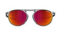 Julbo Meta zonnebril, uniseks, voor volwassenen, Glanzend translu zwart/rood, one size