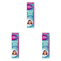 Calpol Blocked Nose Spray 88073 (Pack of 3)