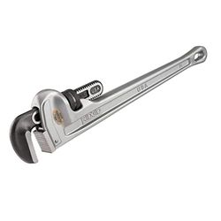 RIDGID 31105 modelo 824 chave reta de alumínio para tubo, chave de canalização de 24 polegadas