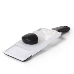 OXO Good Grips - bandolim de cozinha, máquina de cortar e ralar de legumes em aço inoxidável