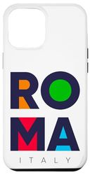 Custodia per iPhone 12 Pro Max I Love Rome Italy, Cool Roma Italia Fashion Graphic Designs