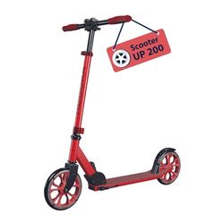 HUDORA Scooter Up 200 Geluidsarme aluminium step, voor maximaal 100 kg, in hoogte verstelbare en inklapbare step, kickstep voor kinderen, jongeren en volwassenen