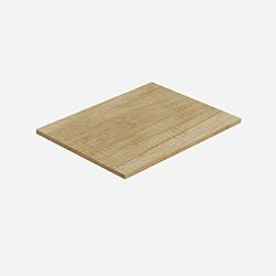 Baikal Encimera de Madera para Baño, en Melamina 16mm. Tablero para Mesa. Varios Acabados y Medidas. Combinable con Cualquier Mueble Modular Encimera de Madera 1,6cm 50 cm Nature