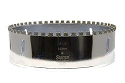 Starrett Diamond Grit Hole Saw 140mm - Ceramic Tile Glass Brick Cutter