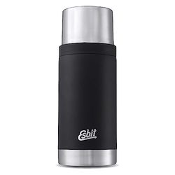 Esbit Vacuum Flask Sculptor, Stainless Steel, BPA-, Black, 500ml, 750ml & 1000ml, for Tea & Coffee, for Travel, Outdoor, Work & Home