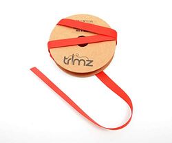Trimz Grosgrain Ribbon, Red, 10mm x 5m