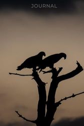 Eagle Silhouette Journal | Eagle Theme Gifts | Eagle Lover | Eagle Watching Logbook & Notebook