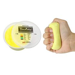 Cando TheraPutty - Therapeutic modelling clay - 1 lb - yellow (very light)