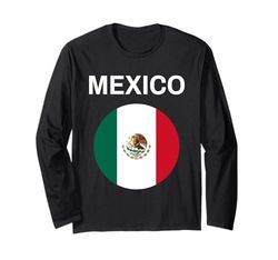 Bandera de México Moderna Manga Larga