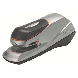 Rexel Optima Grip - Grapadora eléctrica, color plateado