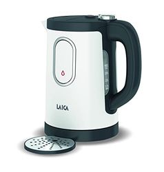 LAICA Dual Flo Electric Kettle with a Single Cup, Capacity 1.5 L