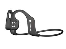 ATTITUD EARSPORT (Zwart, S) Draadloze Sport Hoofdtelefoon Vrije Oren Optimaal Comfort en Uniek Geluid. Ingebouwde microfoon