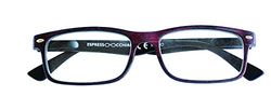 Espressoocchiali Occhiali Da Lettura Espressoocchiali Mod. Wood Rosso + 2,50-180 g