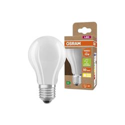 OSRAM LED a risparmio energetico, lampadina smerigliata, E27, bianco caldo (3000K), 5 watt, sostituisce la lampadina da 75W, altamente efficiente e a risparmio energetico, confezione da 6