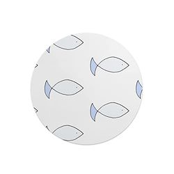 Questo Casa, Tapis de Souris Rond imprimé numérique avec Fond antidérapant pour Bureau et Maison Diamètre 22 cm