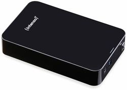 Intenso Memory Center 3 TB externe harde schijf (8,9 cm (3,5 inch), 5400 rpm, 32 MB cache, USB 3.0) zwart
