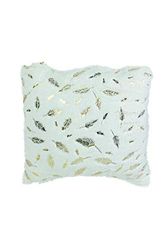 Villa d'Este Home Tivoli Christmas Fodral 45 x 45 cm i Polyester, Vit + Guld, Storlek: l. 45 x p. 5 x h. 45 cm