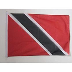 AZ FLAG Pavillon Nautique Trinidad-et-Tobago 45x30cm - Drapeau de Bateau trinidadien 30 x 45 cm