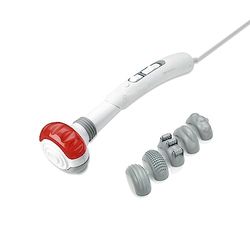 medisana HM 886 handmassageapparaat, elektrisch rugmassageapparaat, massagestaaf met vibratie, roodlichtfunctie, warmtefunctie, 2 intensiteiten voor rug, benen, nek en schouder