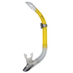 Tuba Mares Aquazone Sailor, Tuba de Snorkeling Adulte - Unisex, Jaune