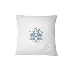 Bona Basics Funda de Almohada Decorativa, poliéster, Blanco 1, 45 x 45 cm